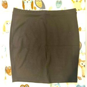 Foxblood Pencil Skirt.